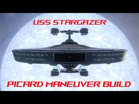 USS STARGAZER - PICARD MANEUVER BUILD - STAR TREK ONLINE