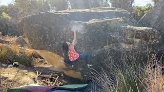 Video thumbnail de Durísimo o papel, 7b. Alcañiz