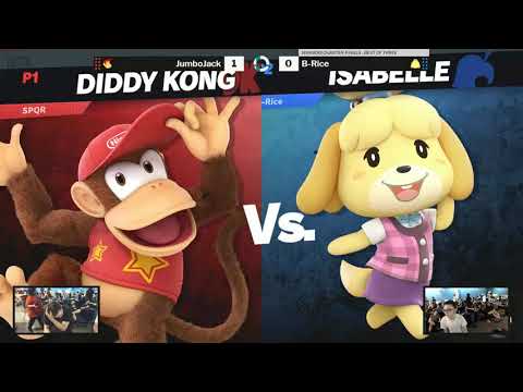 Sink or Swim 143 SSBU Winners Quarters - JumboJack (Diddy Kong) vs B-Rice (Isabelle)