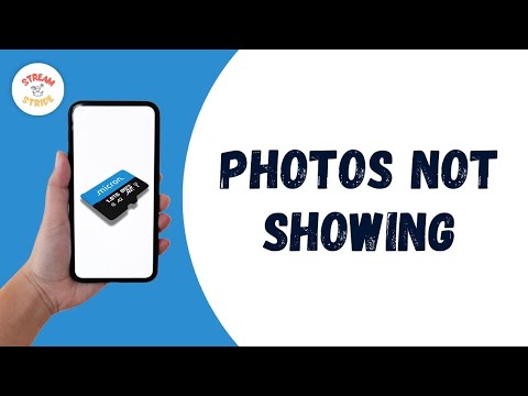 How to fix sd card photos not showing up in gallary