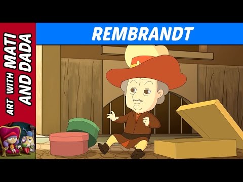 Art with Mati and Dada – Rembrandt | Kids Animated Short Stories in English