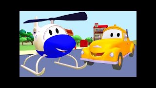 解体クレーン車そして, レ​​ッカー車のトム, （子供向け）車＆トラックの建設アニメ