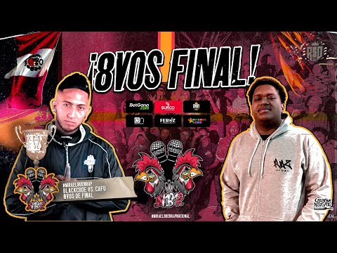 BLACKCODE VS CAFU (OCTAVOS DE FINAL) || MIRA EL BUEN RAP 🇪🇸 - FINAL NACIONAL X RAPSODIA 2K23