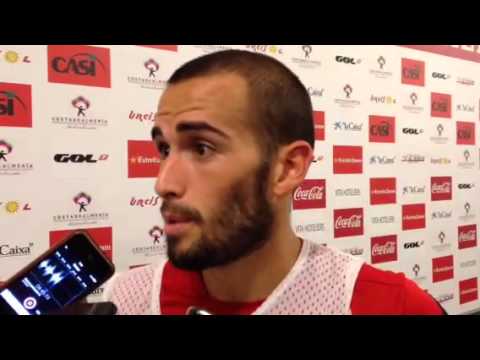 Aleix Vidal (UD Almería) después de Valencia