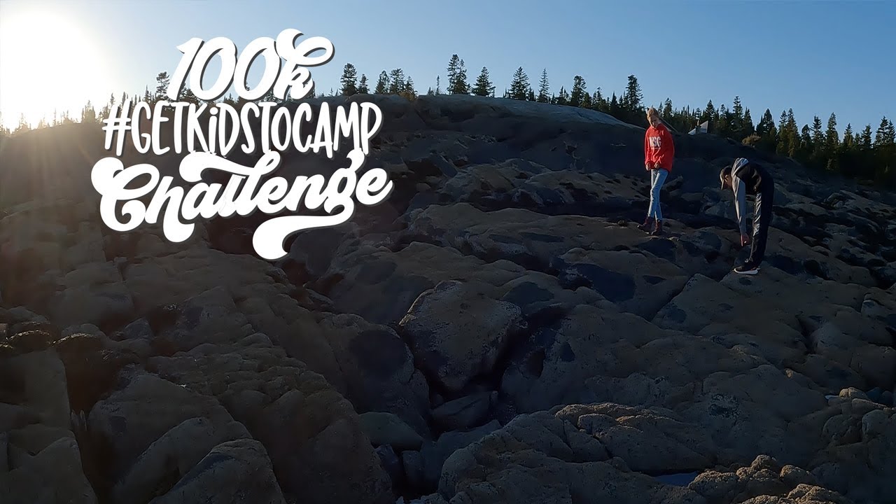 Explore New River Beach - 100k #GetKidstoCamp challenge