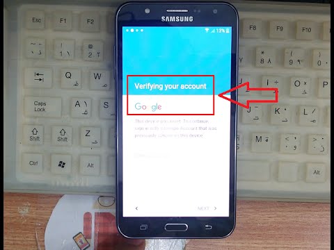 Exclusive: Remove/Bypass/Disable Galaxy J7 SM-J700H Google Account Lock