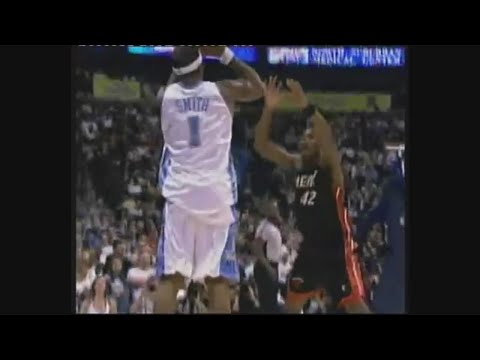 J.R. Smith 37 Points Vs. Heat, 2006-07.