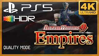 [4K/HDR] Dynasty Warriors 9 Empires (Quality) / PS5 Gameplay