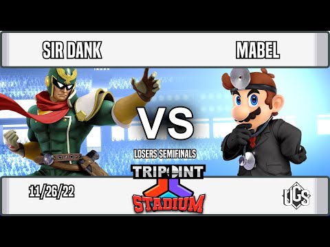 Tripoint Stadium  -  Losers Semifinals  -  Sir Dank(Captain Falcon) Vs. Meowscarada(Dr Mario)