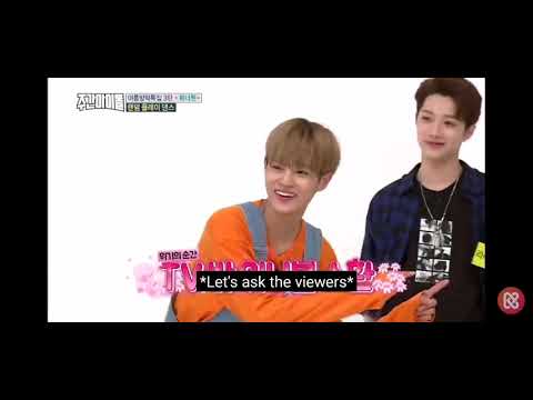 Ong Seong Wu pretends to be a Wanna One fan