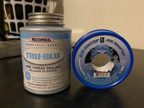 Teflon Tape and Pipe Dope
