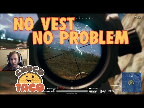 chocoTaco Doesn't Need a Vest - PUBG Game Recap