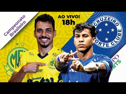 O TEMPO SPORTS + MIRASSOL X CRUZEIRO🔥AO VIVO🔥REACT, NARRAÇÃO, ANÁLISES E RESENHA COM O CHAT🦊🔵