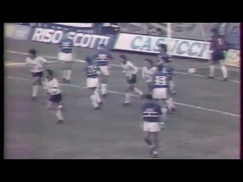 1988-89 SAMPDORIA-ATALANTA coppa italia 3-1 MANCINI and VIALLI
