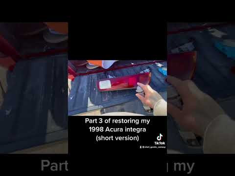 Thumbnail for Part 3 of restoring my Acura integra #acura #honda #integra #civic #driving #racing #car #cars by Honda Integra