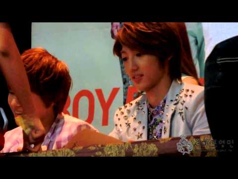 120624 BOYFRIEND 강남 팬사인회（영민）