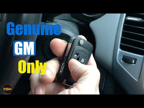 2011 - 2016 OEM GM Key Fob Flip Blade Replacement & Transmitter Programming (Chevrolet Cruze)