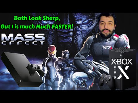 Mass Effect Xbox Series X Vs Xbox One X Performance Graphics Analysis Comparison