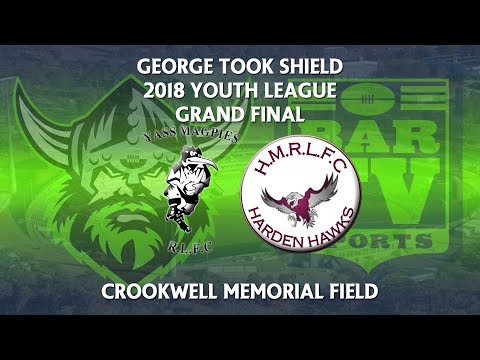 2018 Canberra RL George Tooke Shield Youth League GF - Yass Magpies v Harden Boorowa