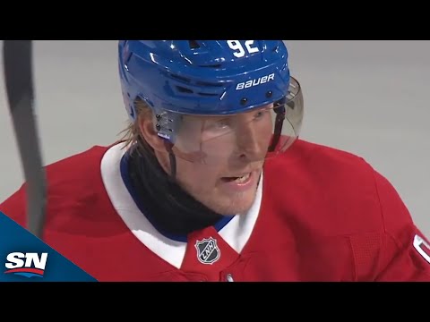 Canadiens' Patrik Laine Fires One-Timer For Power-Play Goal