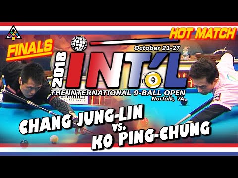 HOT MATCH FINALS: CHANG Jung-Lin vs. KO Ping-Chung - 2018 INTERNATIONAL 9-BALL OPEN FINALS