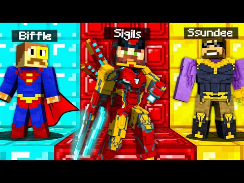 Sigils - SUPER HERO HIDE and SEEK in Minecraft (OP)