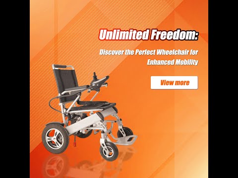 Unlimited Freedom  Discover the Perfect Wheelchair for Enhanced Mobility