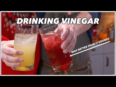 Shrubs Or Drinking Vinegar.... Way Tastier Than They Sound!