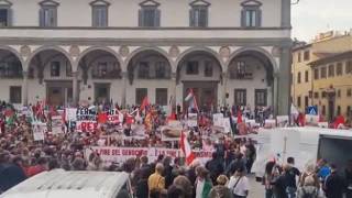 «Stop genocidio a Gaza»: anche a Firenze la manifestazione pro Palestina