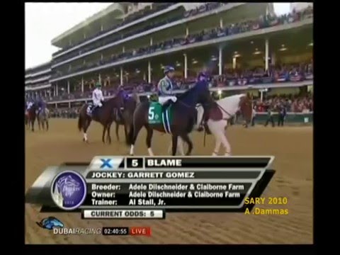 Breeders Cup Classic 2010 - BLAME & Zenyatta