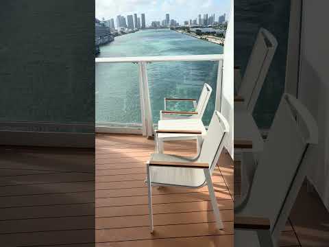 Thumbnail for Carnival Celebration cabin 14529 extended aft balcony.