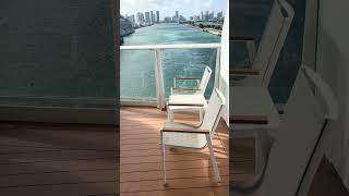 Carnival Celebration cabin 14529 extended aft balcony.