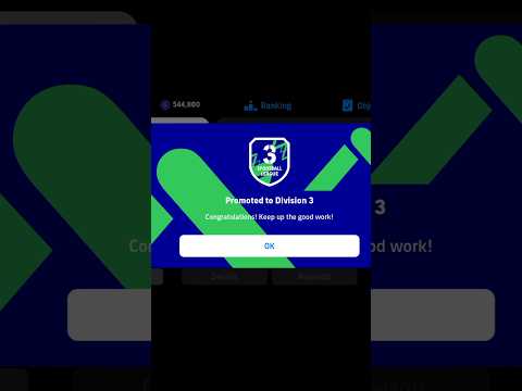 Efootball 25 Division 3 #shorts #short #efootball #pes #division #division3