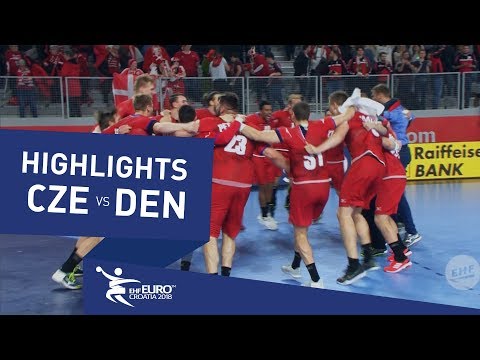 Highlights | Czech Republic vs Denmark | Men's EHF EURO 2018