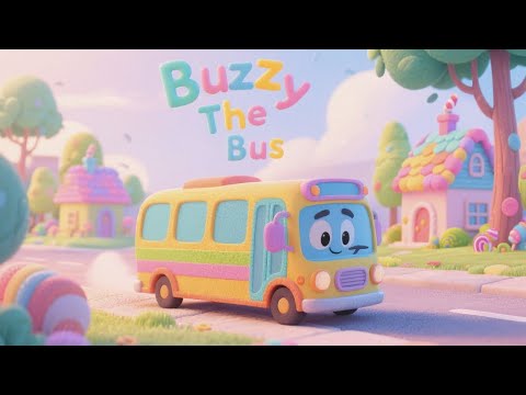 Buzzy The Bus | Kids Songs & Nursery Rhymes | Pip Pop Playhouse