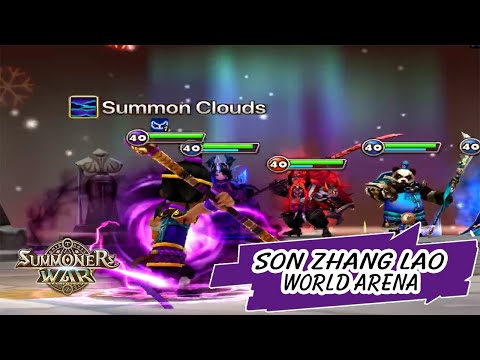 Son Zhang Lao LND Nat5 World Arena Epic Battle - Summoners War