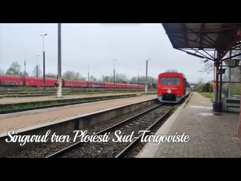 Singurul tren Ploiesti Sud-Targoviste