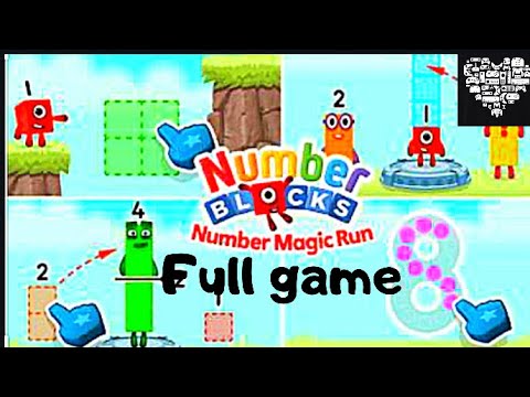 Go Explore NUMBERBLOCKS MAGIC RUN full game CBEEBIES app