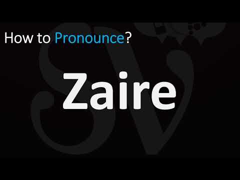 How to Pronounce Zaire? (CORRECTLY)