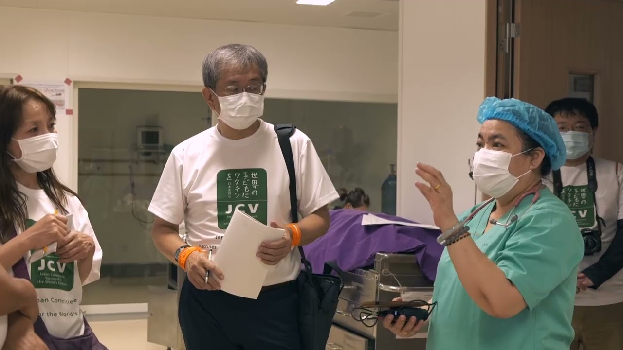 The Japan Committee, Vaccines for the World's Children (JCV) visited Champassak and Attapeu (2023)