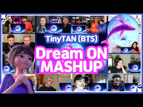 BTS [TinyTAN | ANIMATION] "Dream ON" reaction MASHUP 해외반응 모음