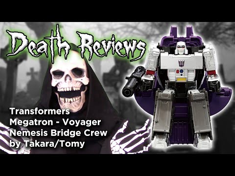 Death Reviews: Megatron - Voyager - Nemesis Bridge Crew