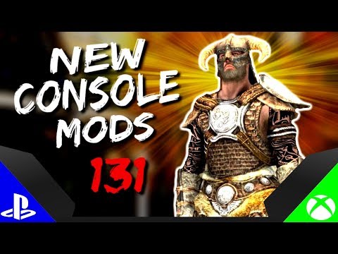 Skyrim Special Edition: ▶️5 BRAND NEW CONSOLE MODS◀️ #131 (PS4/XB1/PC)