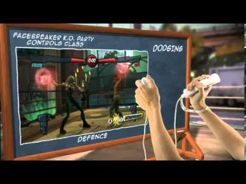 FaceBreaker K.O. Party - Defense controls