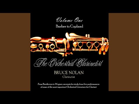 Young Person's Guide to the Orchestra, Op. 34: Clarinet Solo