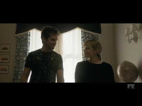 LEGION---DAVID AND SYDNEY HAVE THERE LAST CONVERSATION EVER. STANDING OVER LITTLE BABY DAVID---HD
