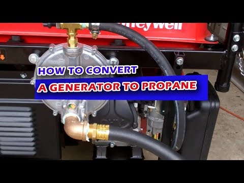 How to Convert a Generator to Propane