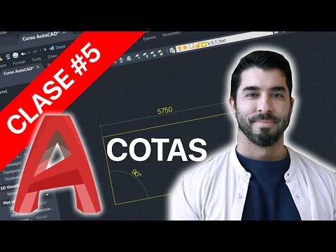 Cómo ACOTAR en AUTOCAD ✍ 【#Clase  5 Curso AutoCAD para Principiantes】