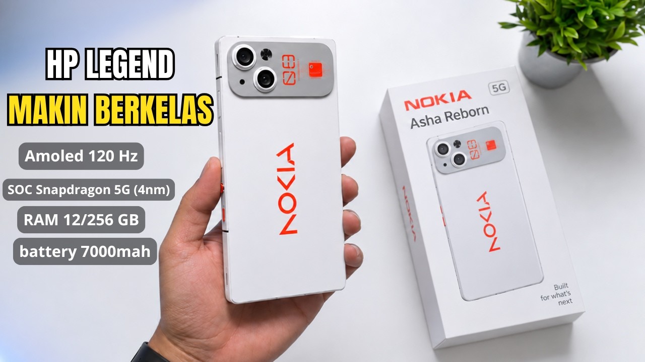 RAJA HP MENGGILA‼️NOKIA ASHA REBORN 5G 2026, BAKAL JADI KEJUTAN BESAR NOKIA?