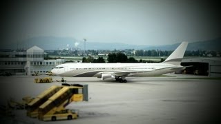 preview picture of video 'Roman Abramovic Enterprises Boeing 767-33A(ER) P4-MES --- Abflug am Salzburg Airport (Full HD)'